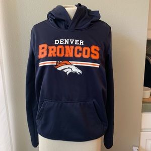 NFL Navy Blue Broncos Hoodie